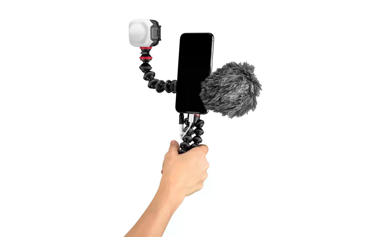 Halterung Grip Tight SmartSmartphone-Klemme GripTight Smart glänzt im Hochformat für die neueste TikTok-Einlage genauso wie im Querformat für den neuesten YouTube-Beitrag