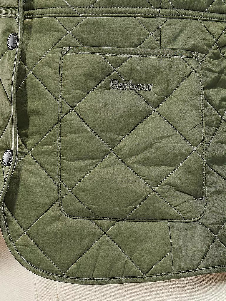 BARBOUR Steppjacke DEVERON POLARQUILT olive