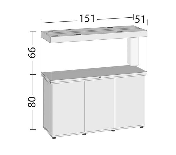 JUWEL® AQUARIUM Kombination Rio 450 LED