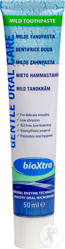 Bioxtra Dentifrice Doux Bouche Sèche Tube 50ml