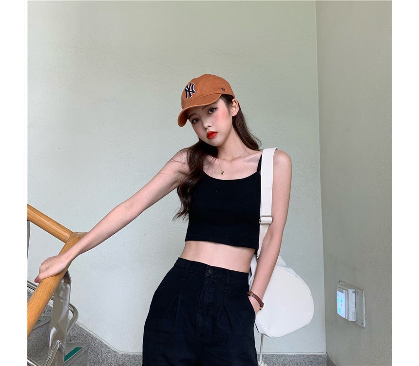 Moon City - Effen cropped camisole top