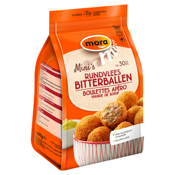 Mora Mini's Rundvlees Bitterballen 600 g