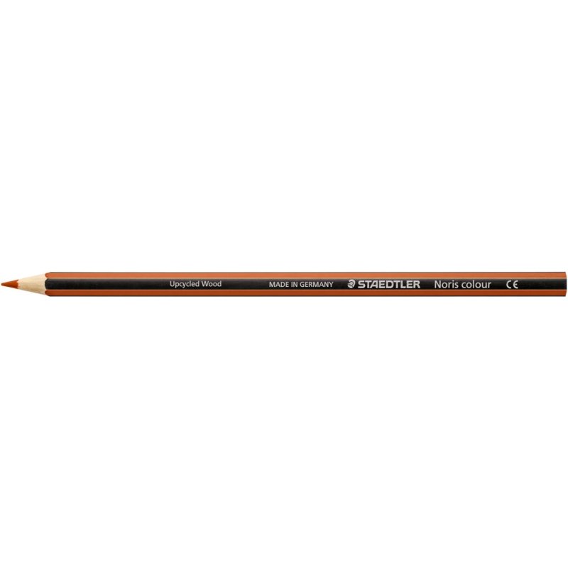 Crayons staedtler noris colour 185 coloris marron     pochette de 12