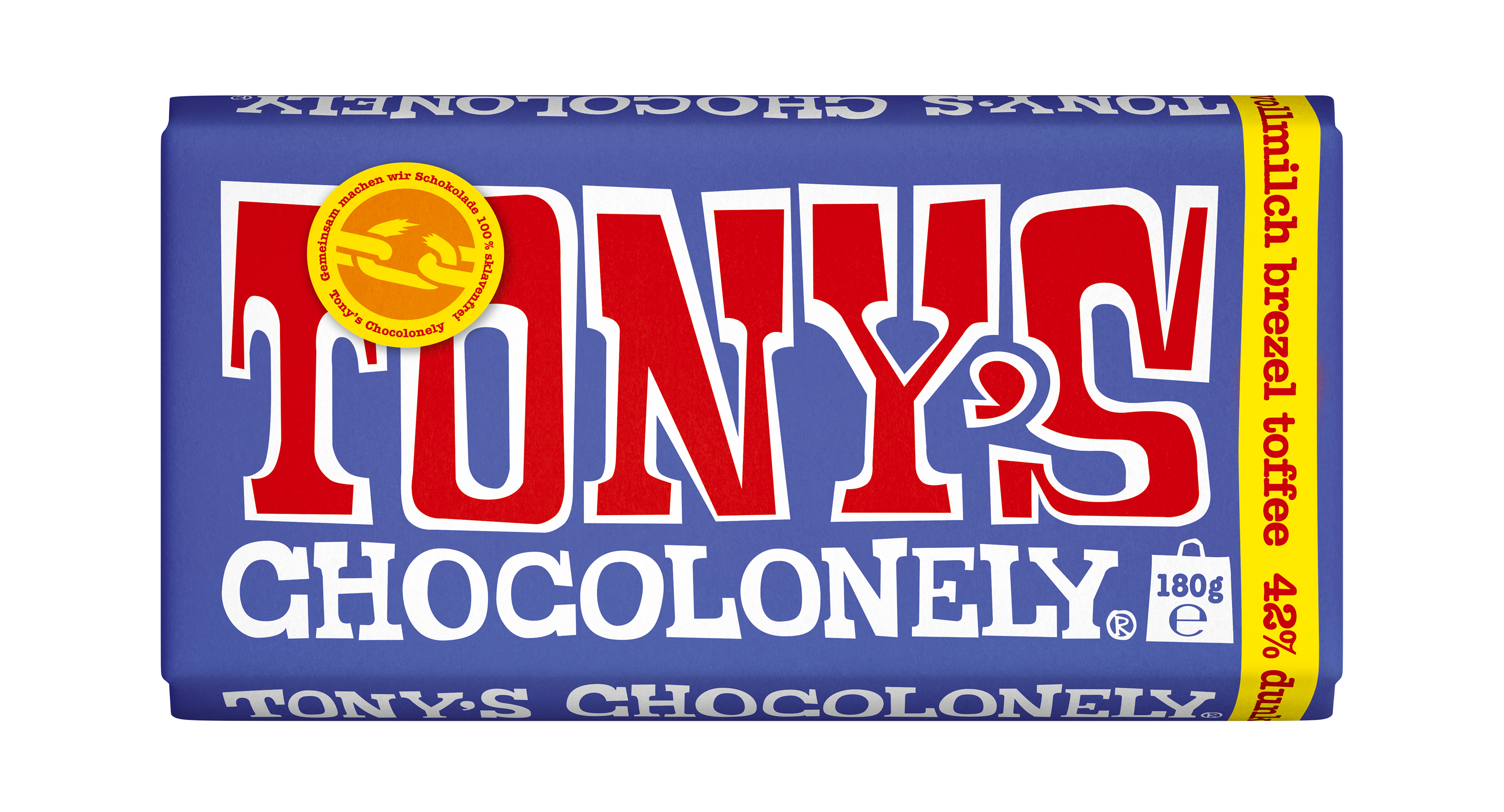 Tony's Chocolonely Vollmilch Brezel-Toffee