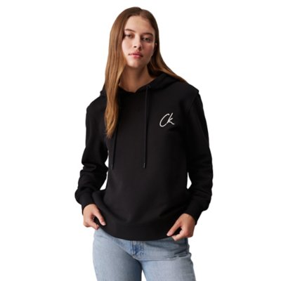 Sweatshirt à capuche femme Embroidered Ck Regular CALVIN KLEIN