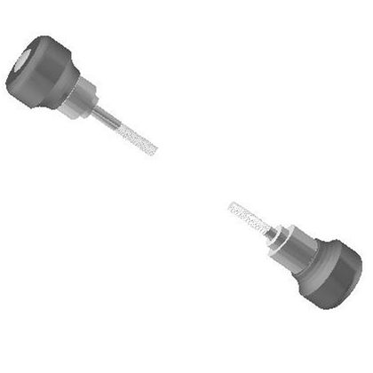 Pare-carter Top Block Kit roulettes - Gris