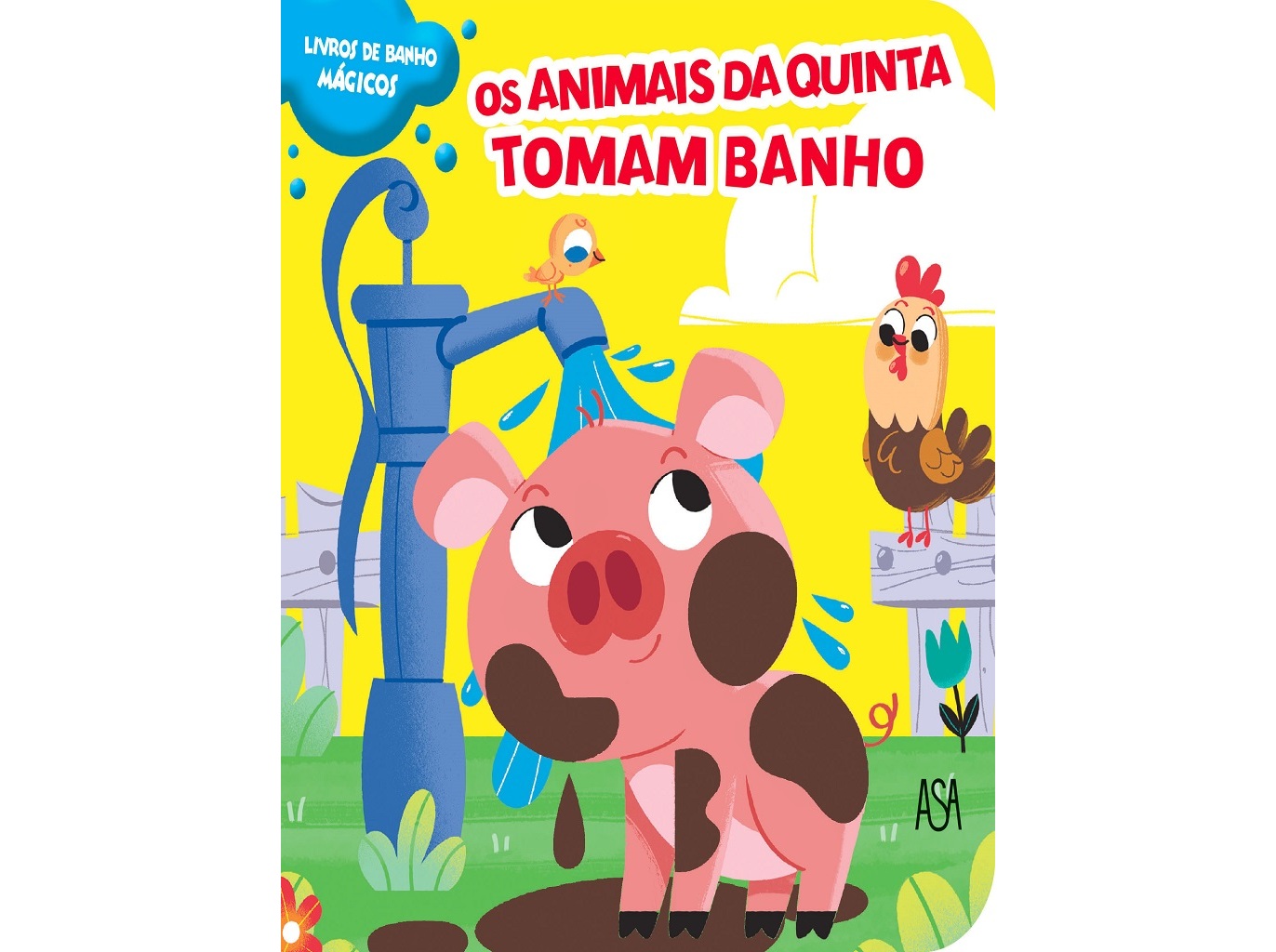 LIVRO OS ANIMAIS DA QUINTA TOMAM BANHO DE GABRIELE CLIMA
