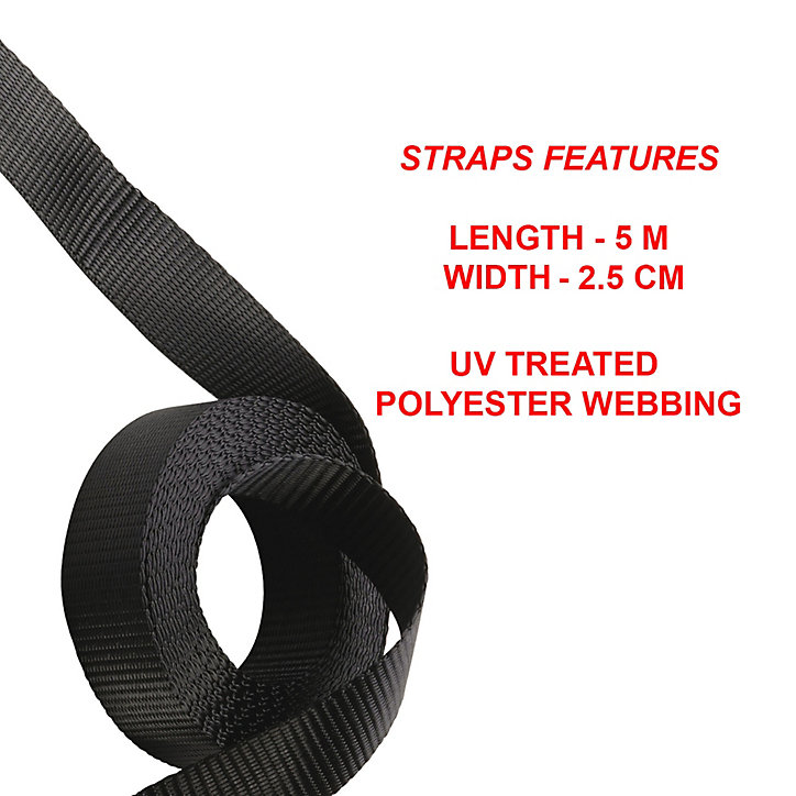 Sangle à cliquet sans crochet 5 m x 25 mm Master Lock