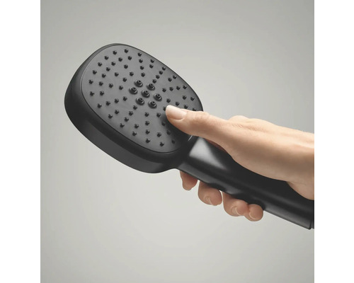 Grohe Quickfix Vitalio Comfort 110 vierkante handdouche, 162 x 110 mm, zwart, 263972431