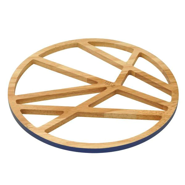 Dessous de plat rond en bois Green Tasty