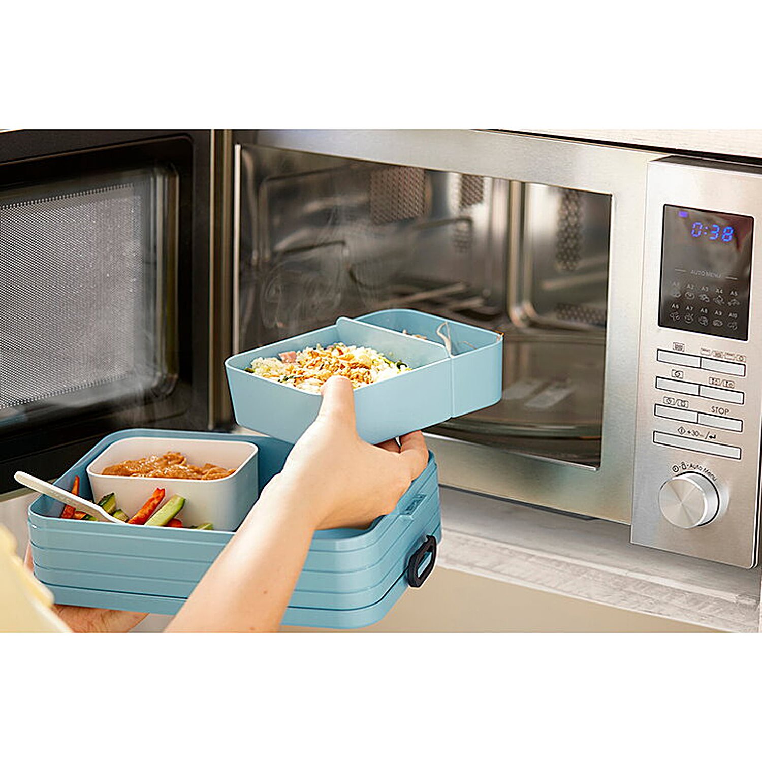 Mepal Take a Break Bento Lunchbox Large vivid blue