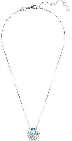 Swarovski - Idyllia Hanger - Schelp - Blauw - Rodium Toplaag