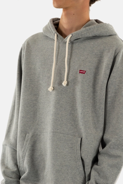 Sweat levi's® new original hoodie 0047 mid tone grey hea