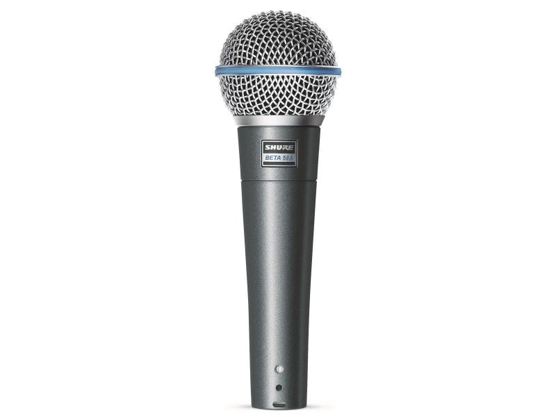 Shure Mikrofon Beta 58A Hochwertiges, dynamisches Gesangsmikrofon
