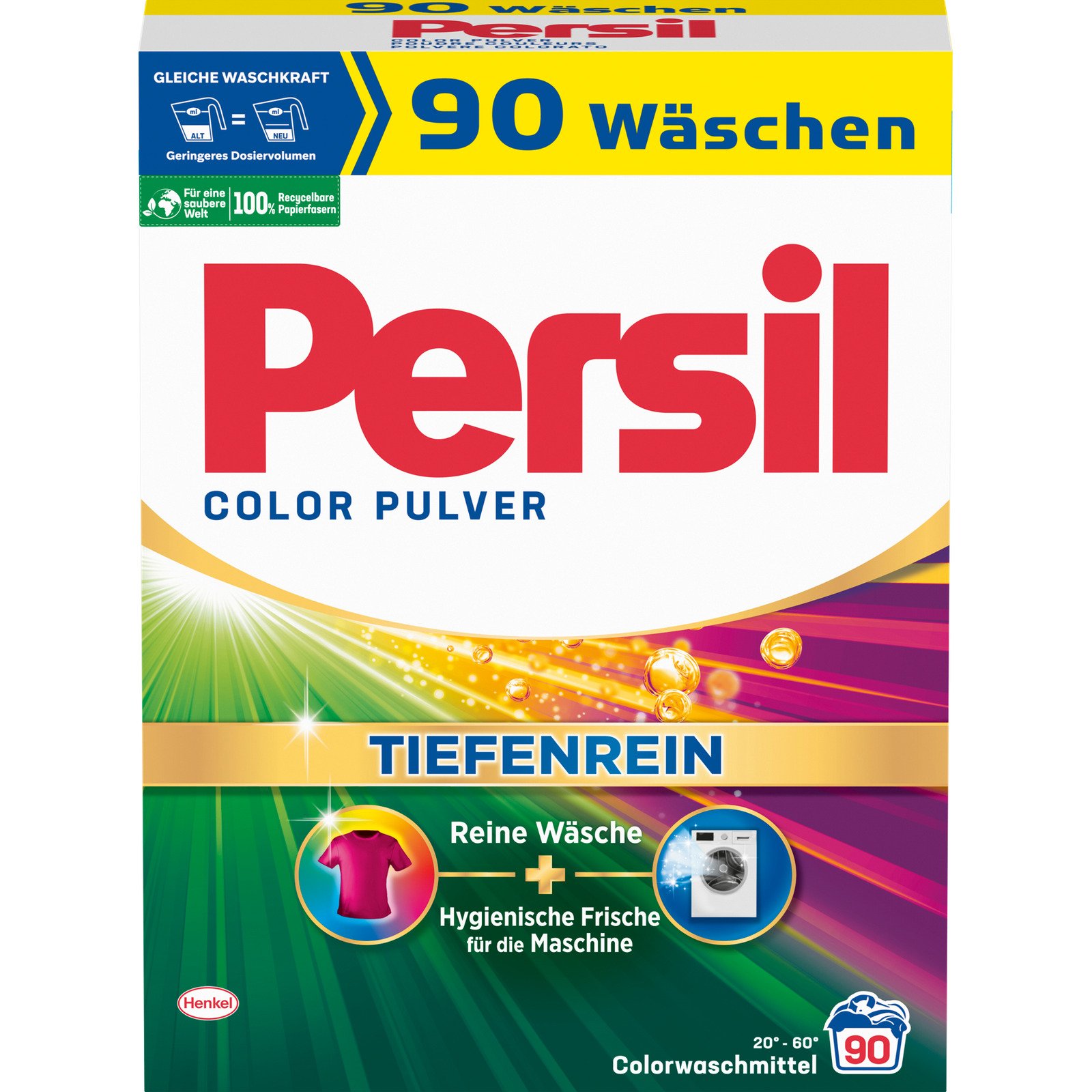 Persil Color Pulver Tiefenrein 90 Waschgänge