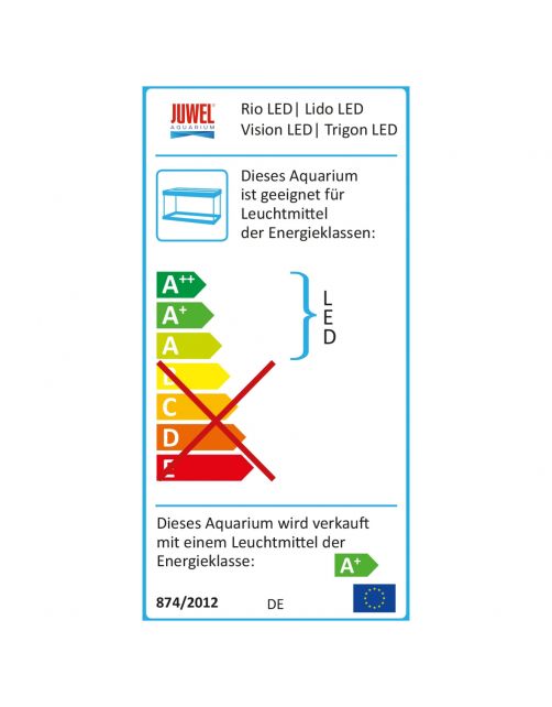 Juwel Aquarium Vision 260 Led 121x46x64 cm - Aquaria