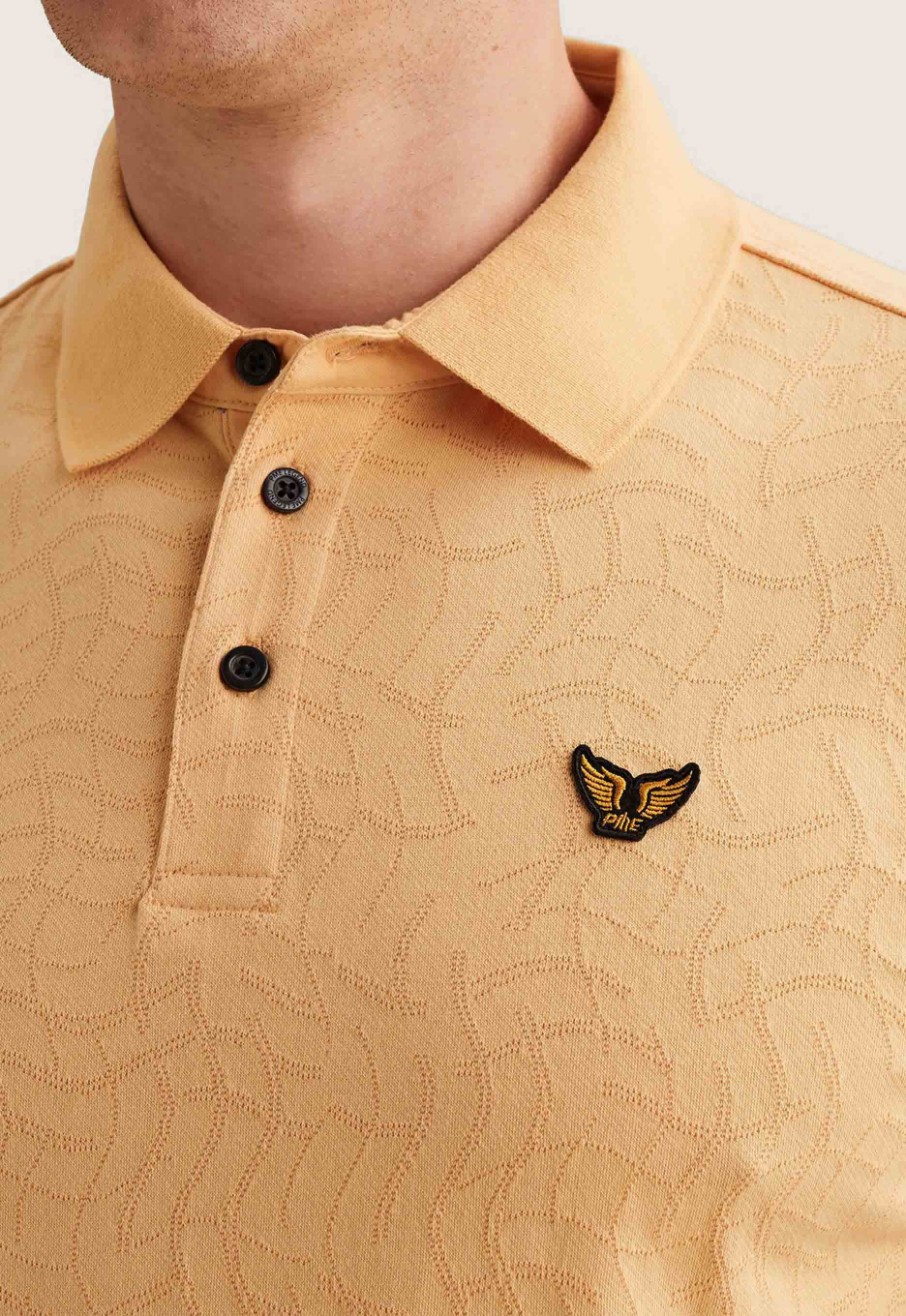 PME Legend Allover Jacquard Polo