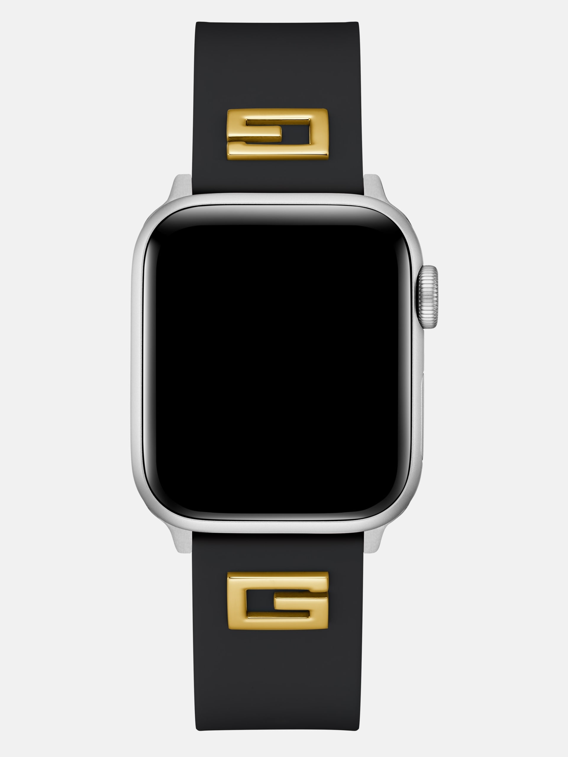 Pulseira de silicone preta de 38 a 40 mm para Apple Watch®