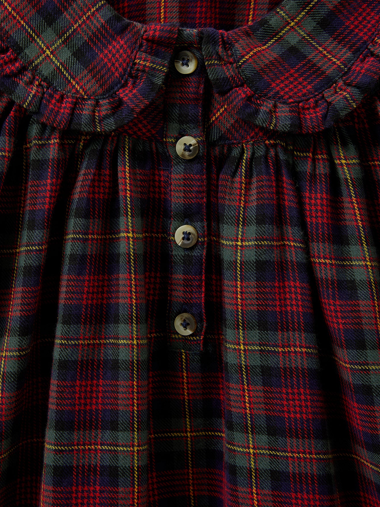 Blouse Fille à carreaux