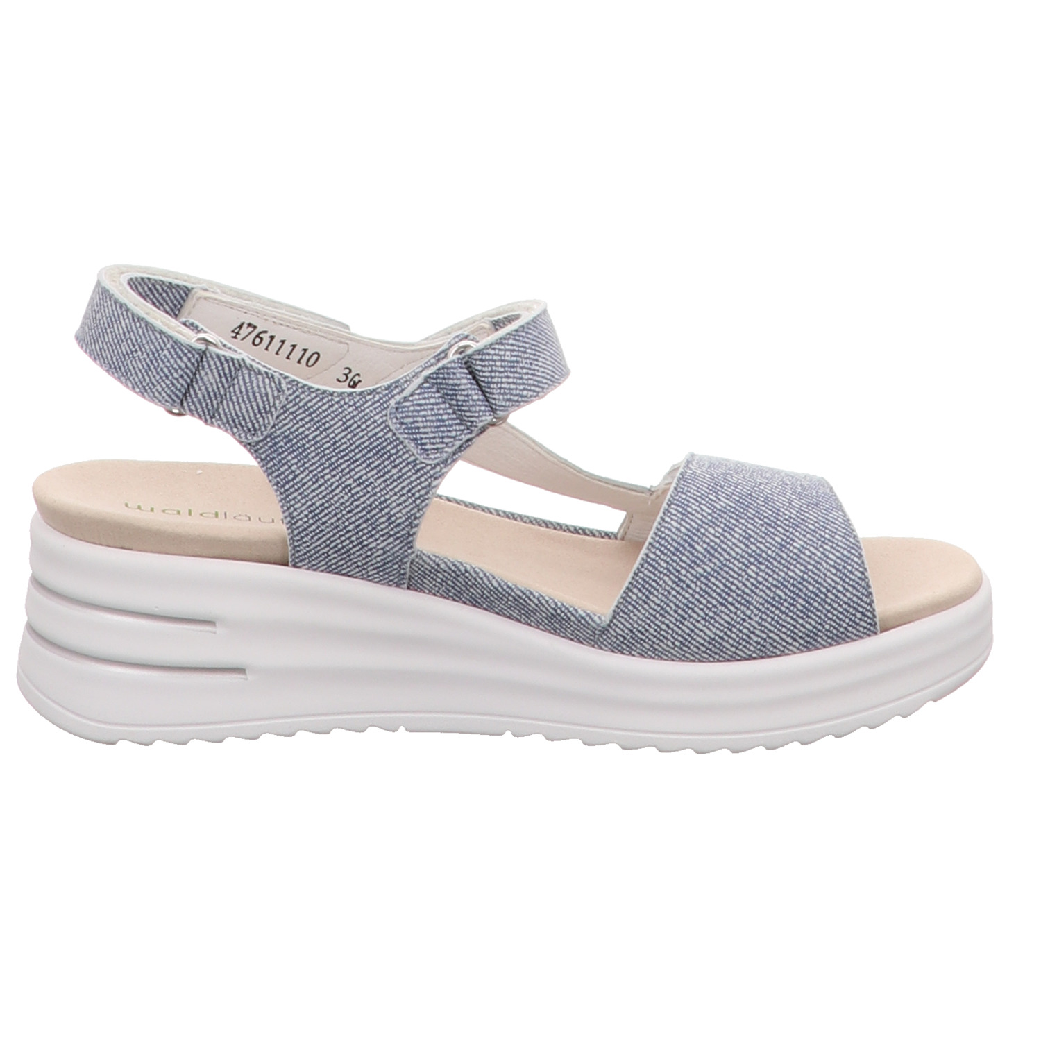 Waldläufer Sandalette blau