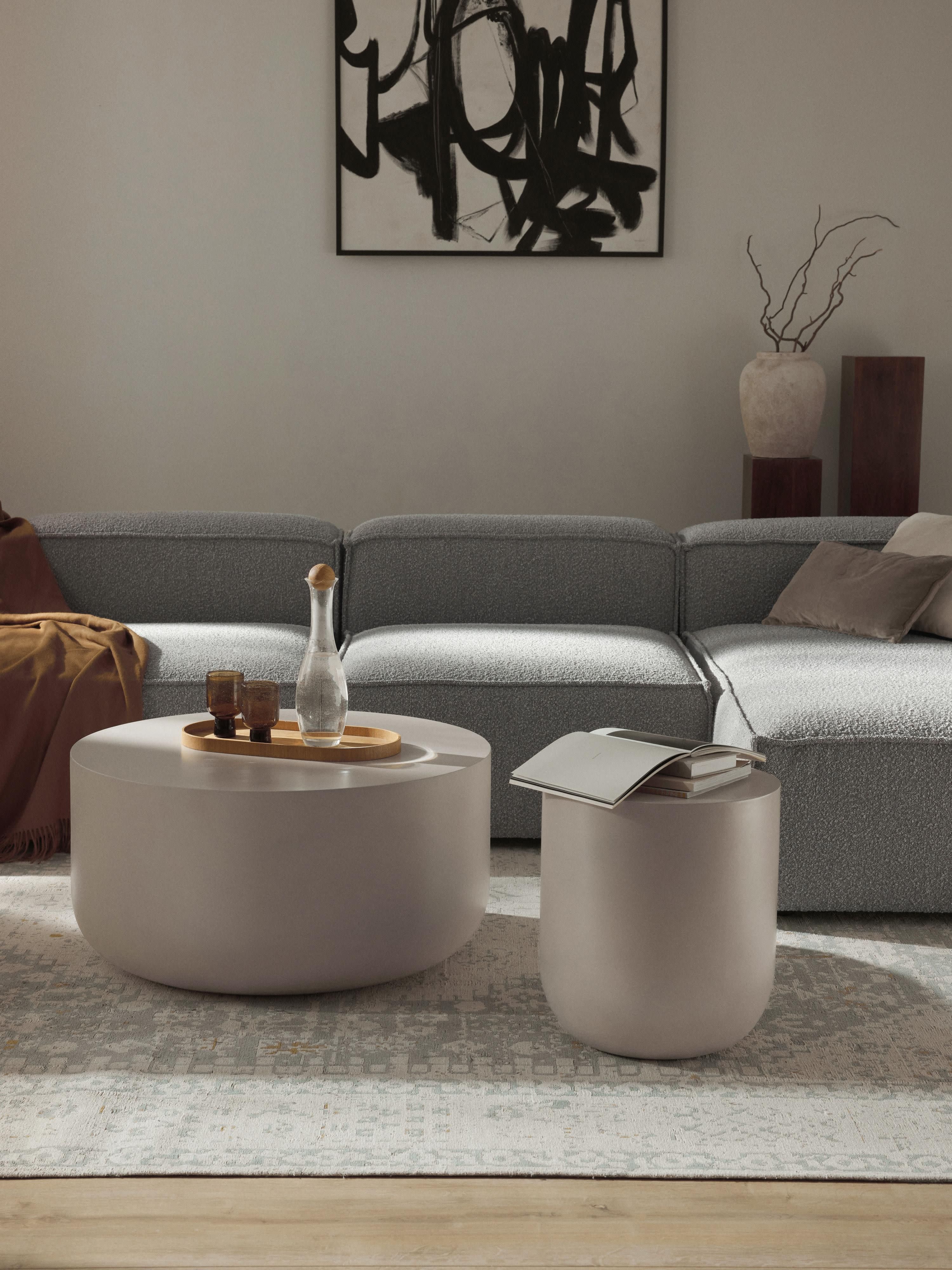 Ronde In- & outdoorbijzettafel Rona