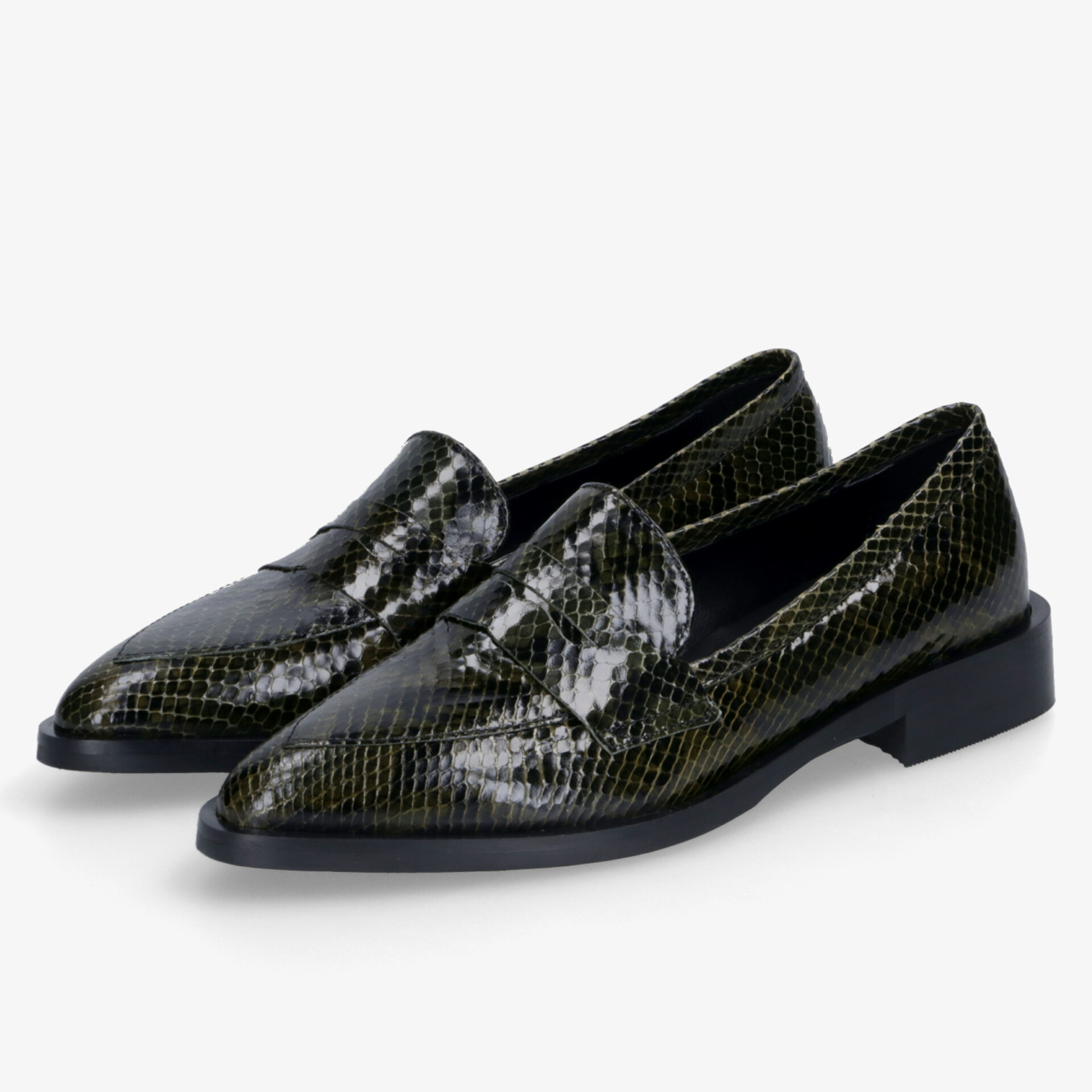 Gianluca PISATI Damen Loafer grün