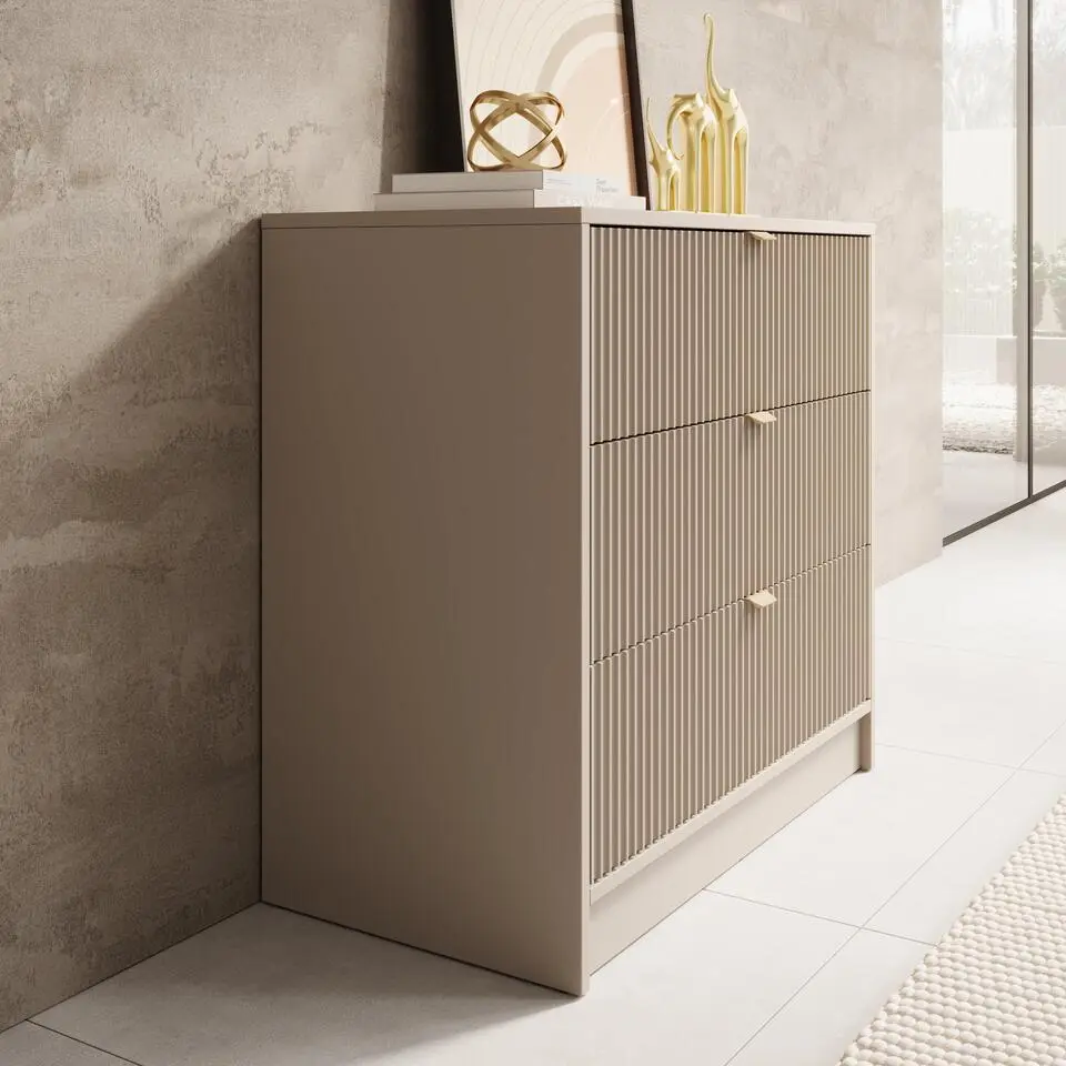 Meubella - Ladekast Tavares - Beige - 80 cm