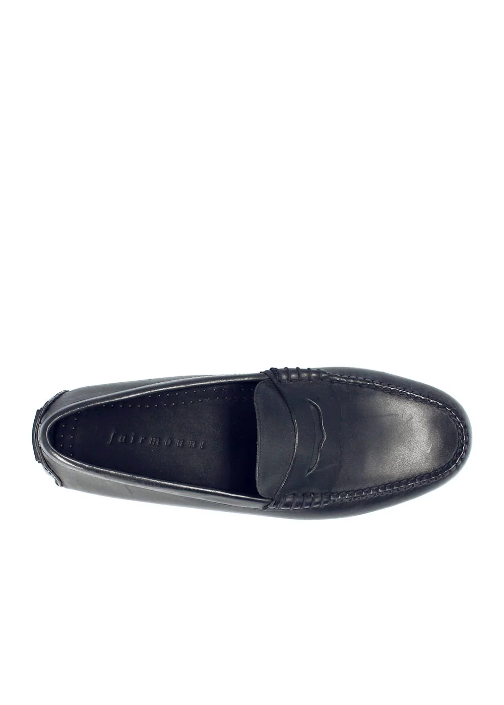 MOCASSIN DRIVER CUIR EBENE