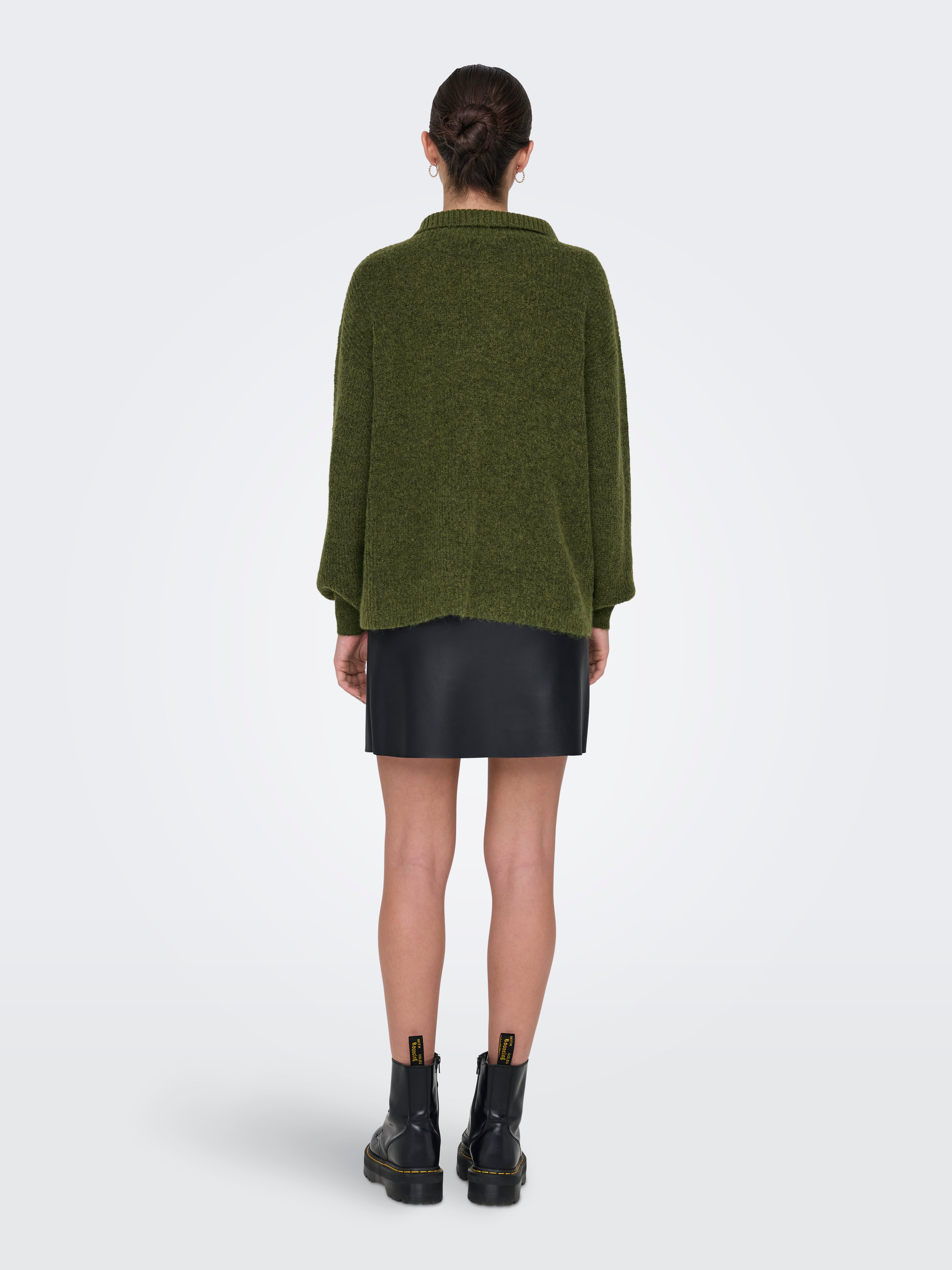 JDYINGEBORG Strickpullover Winter Moss