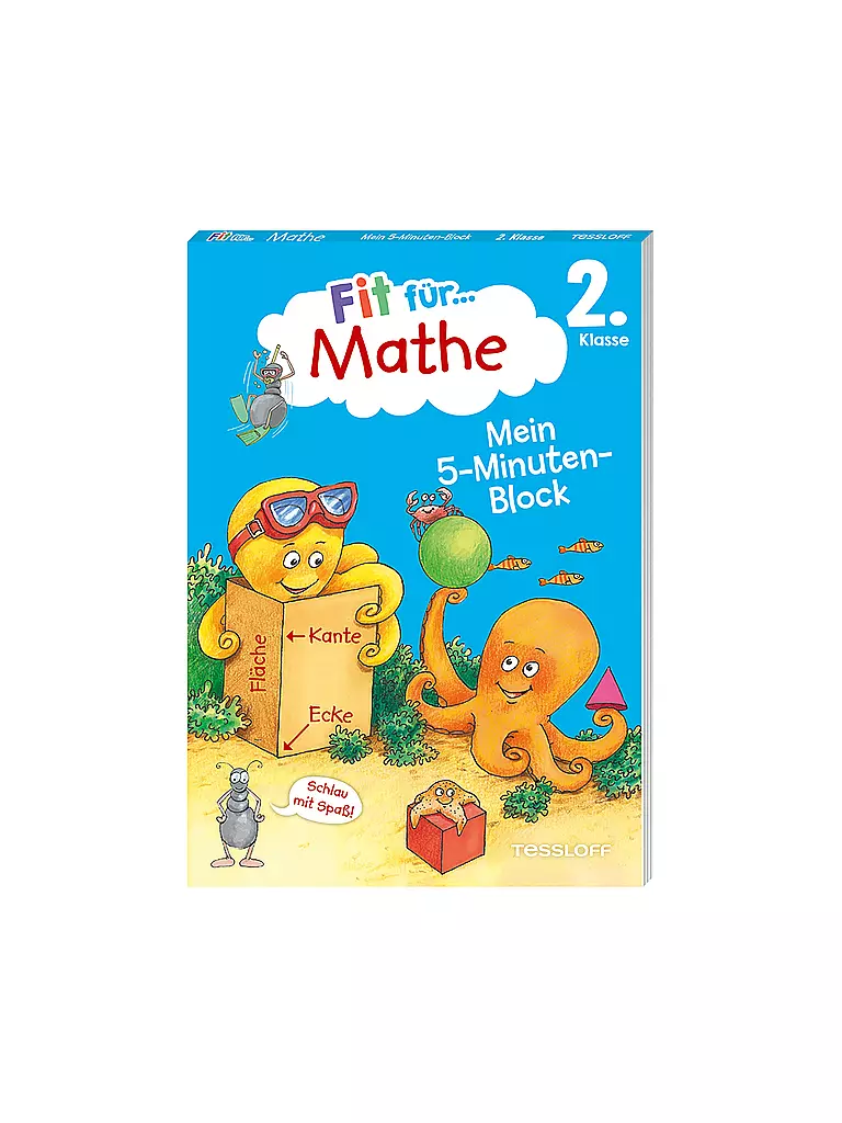 TESSLOFF VERLAG Fit für Mathe 2. Klasse - Mein 5-Minuten Block keine Farbe