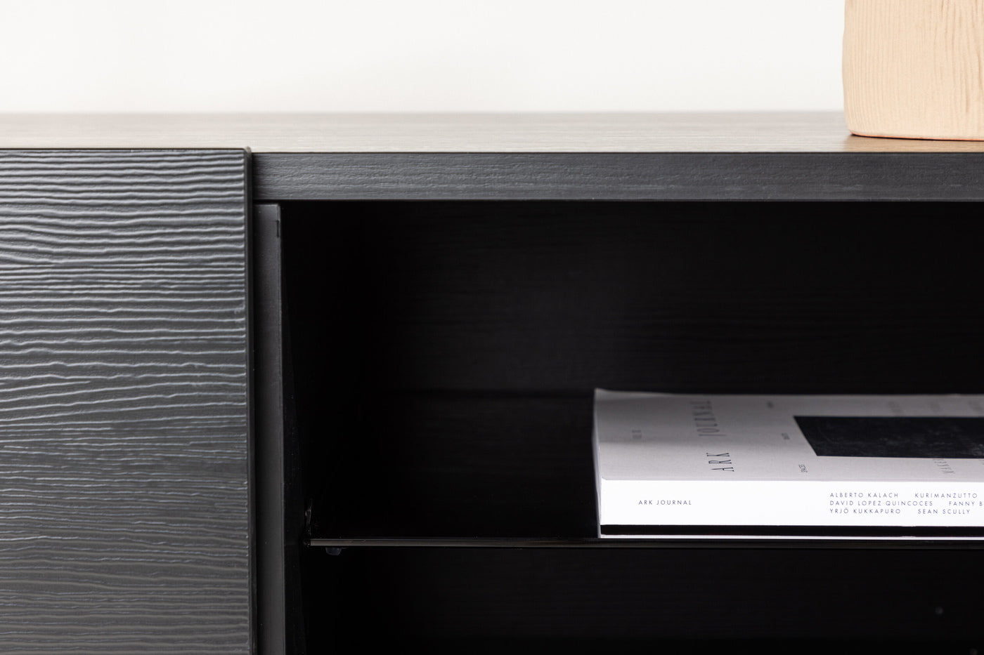 FjÃ´rd - Tv-meubel Zwart - 120cm - Cuenca