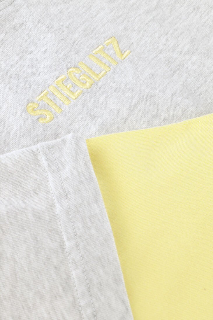 grijze stieglitz tops & t-shirts skate tee double sleeves