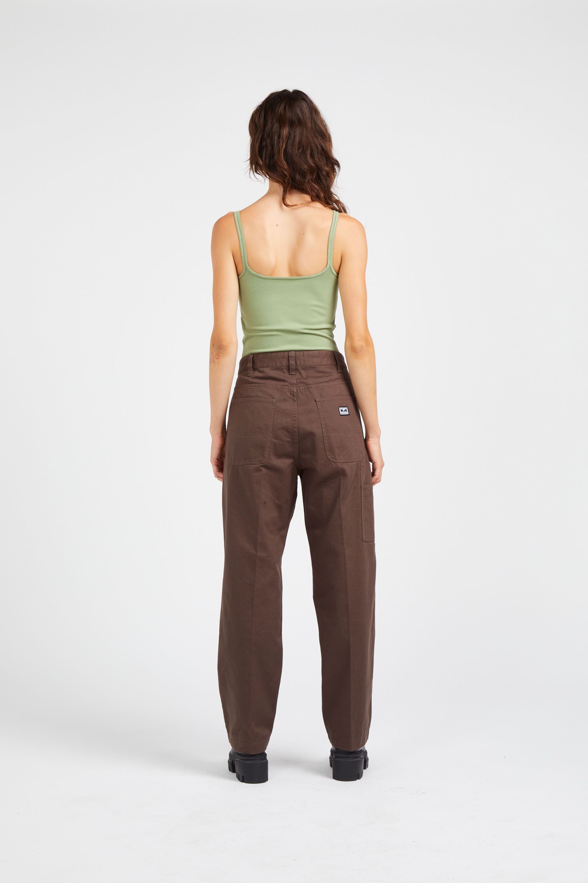 OBEY Pantalon FUBAR PEATED S Marron