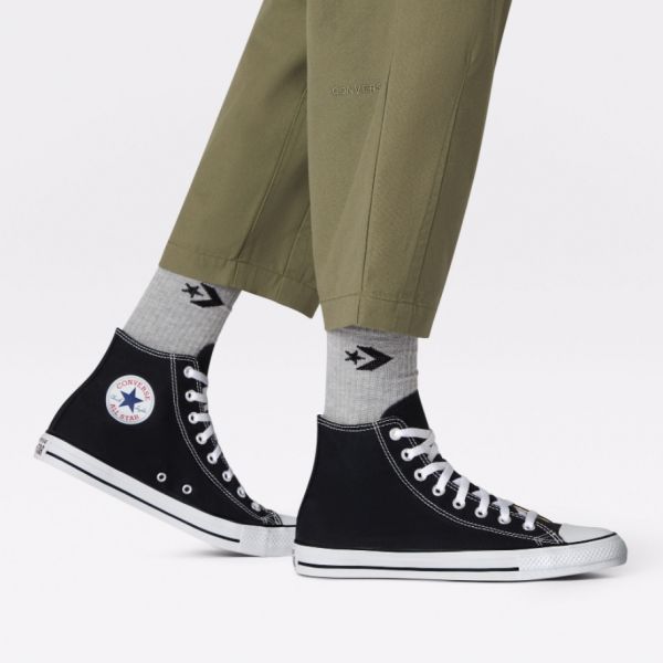 Converse All Star Chuck Taylor Classic Preto Branco 37
