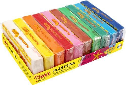 JOVI Kneedbare Klei Set - 10 Kleuren, 150gr