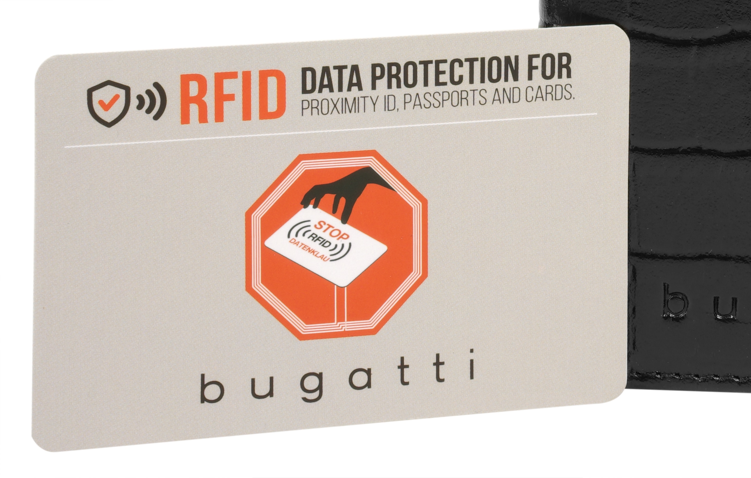 bugatti Brieftasche »SECURE SMART« echt Leder