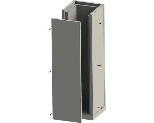 Furado F basiselement 1000mm los/geschroefd I19x19cm A29x29cm