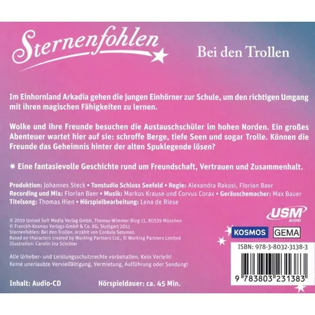 KOSMOS CD Sternenfohlen 18 - Bei den Trollen