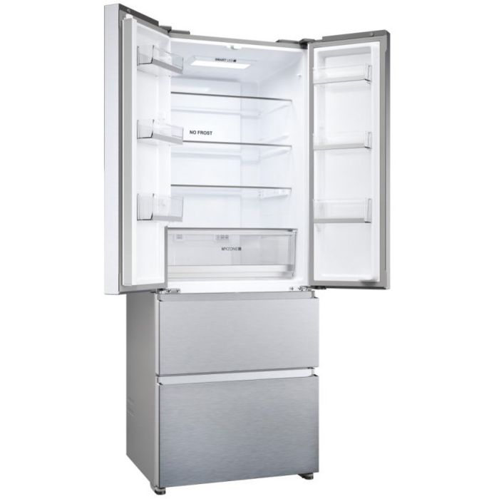 Haier Side-by-Side Multi Door French Door 70 SERIE 5 HFR5719ENMG Gentle Silver