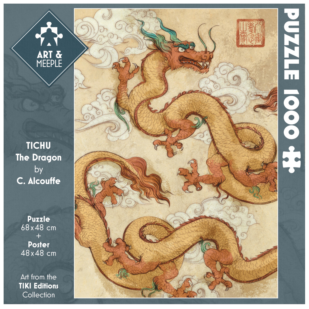 Art & Meeple – Puzzle Tichu - 1000 pièces