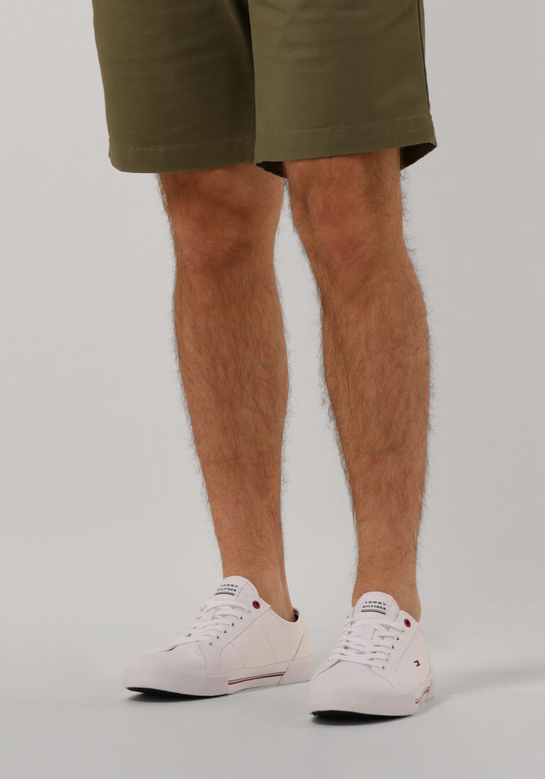 TOMMY HILFIGER witte tommy hilfiger lage sneakers core corporate vulc