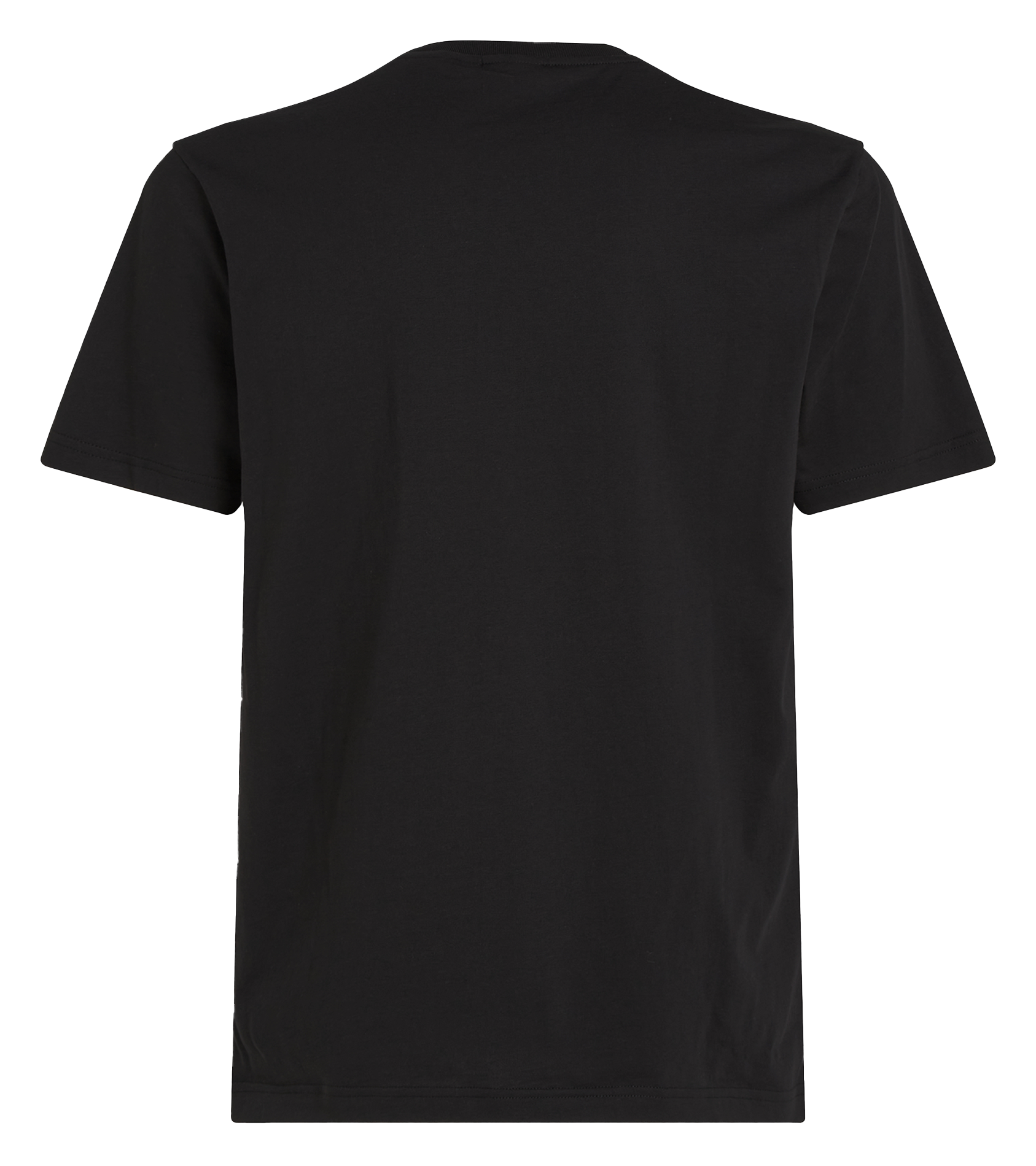 Tee-shirt col rond droit en coton bio | Gris