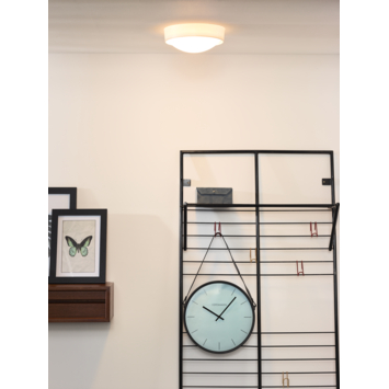 Lucide plafonnière Lex E27 ø 25 cm wit