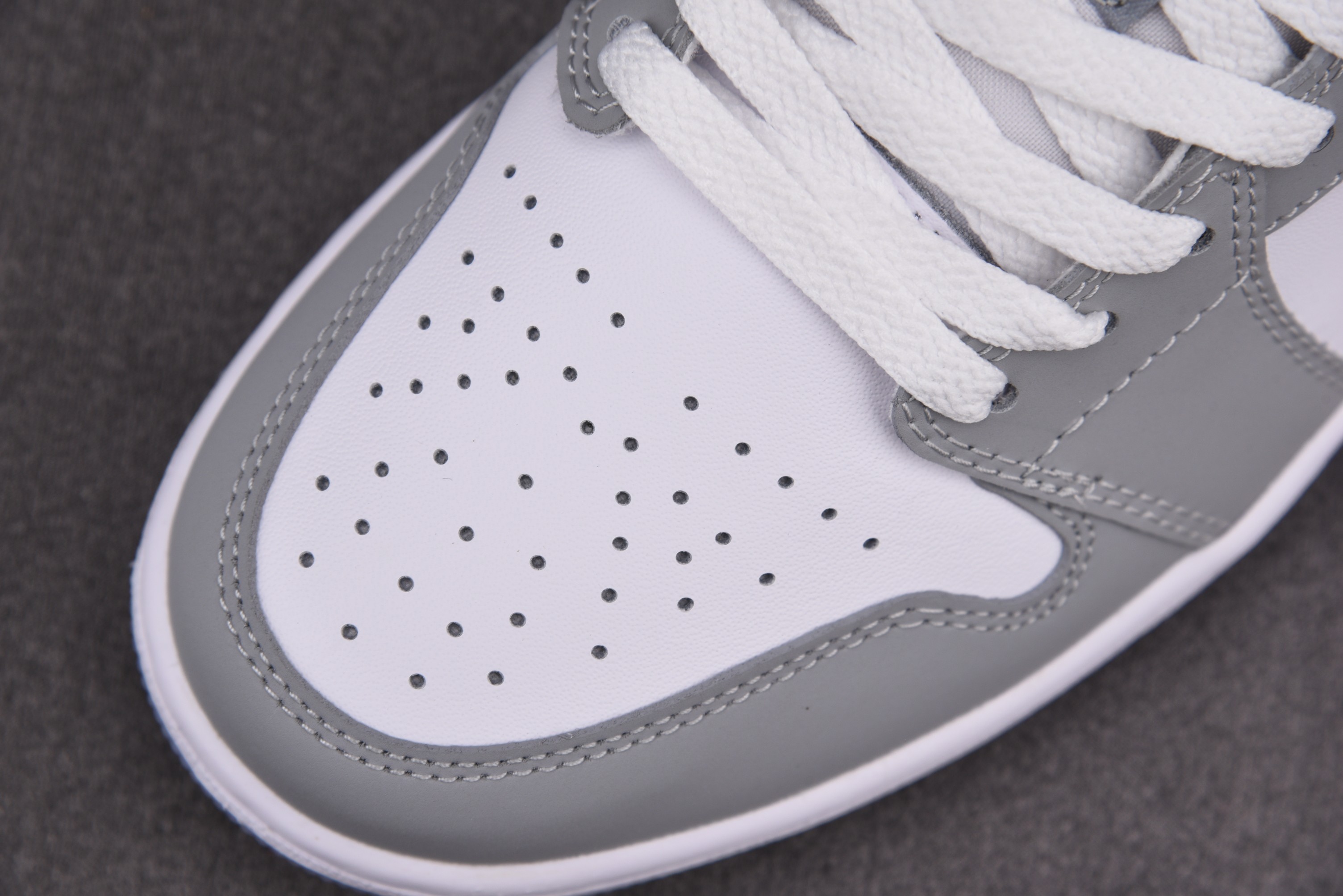 Air Jordan 1 Low White Wolf Grey（Women Size!!）