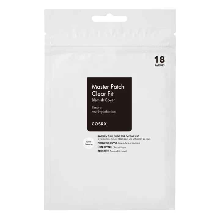 Cosrx Patchs anti-imperfections discrets Master Patch Clear - 18 patchs