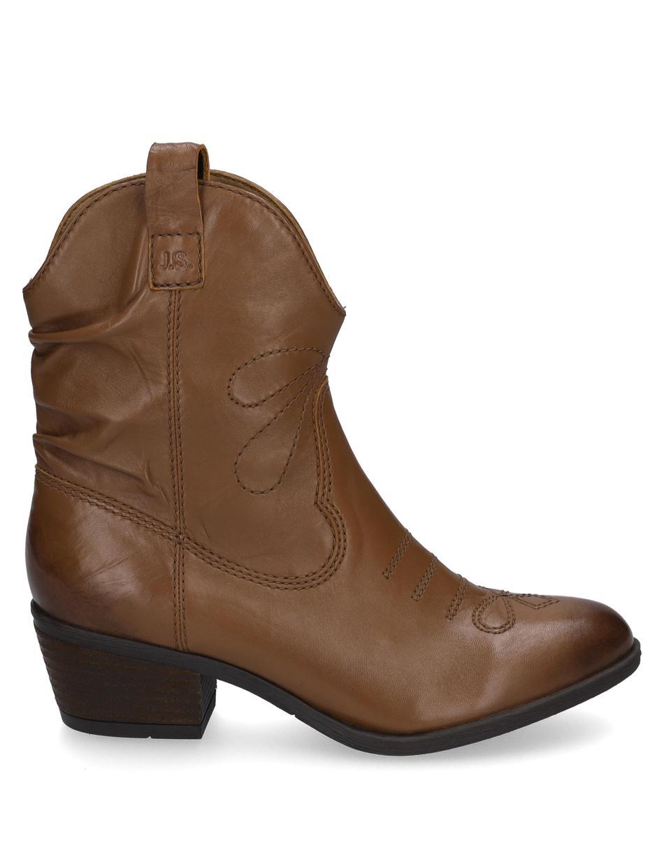 Stiefel Daphne 49, cognac