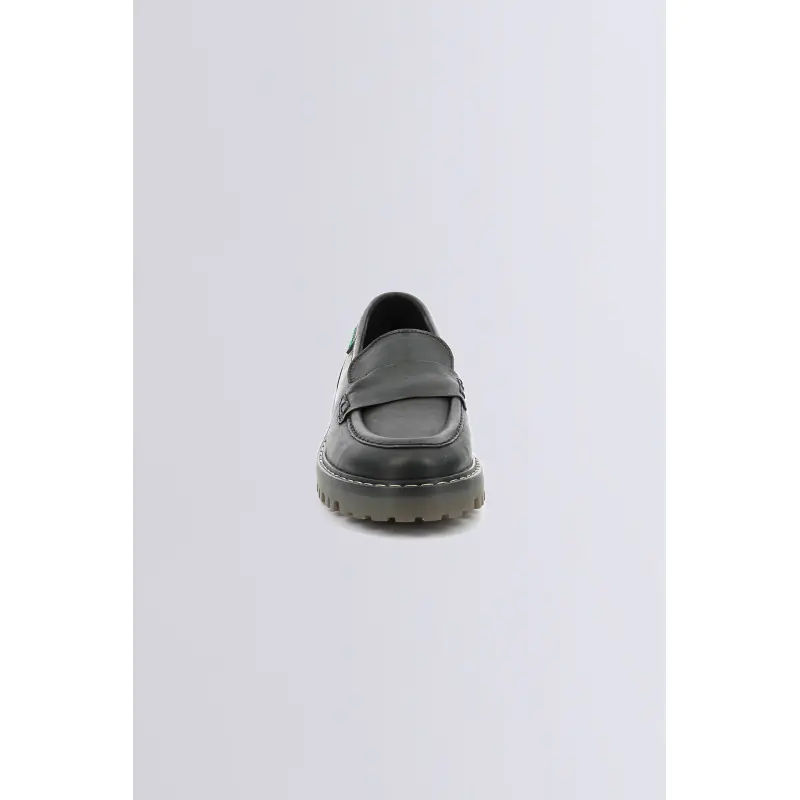 DECK LOAFER NOIR MOCASSINS Cuir Femme