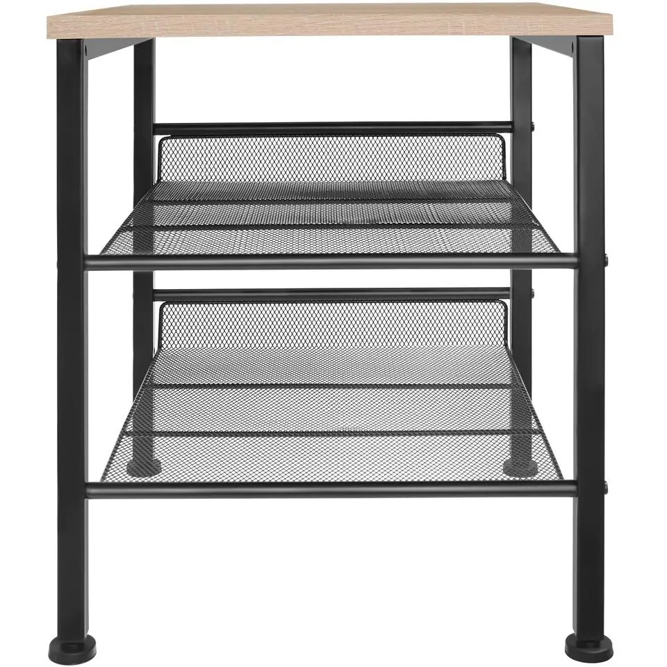 tectake Bijzettafel Lincoln 40,5x40x50,5cm