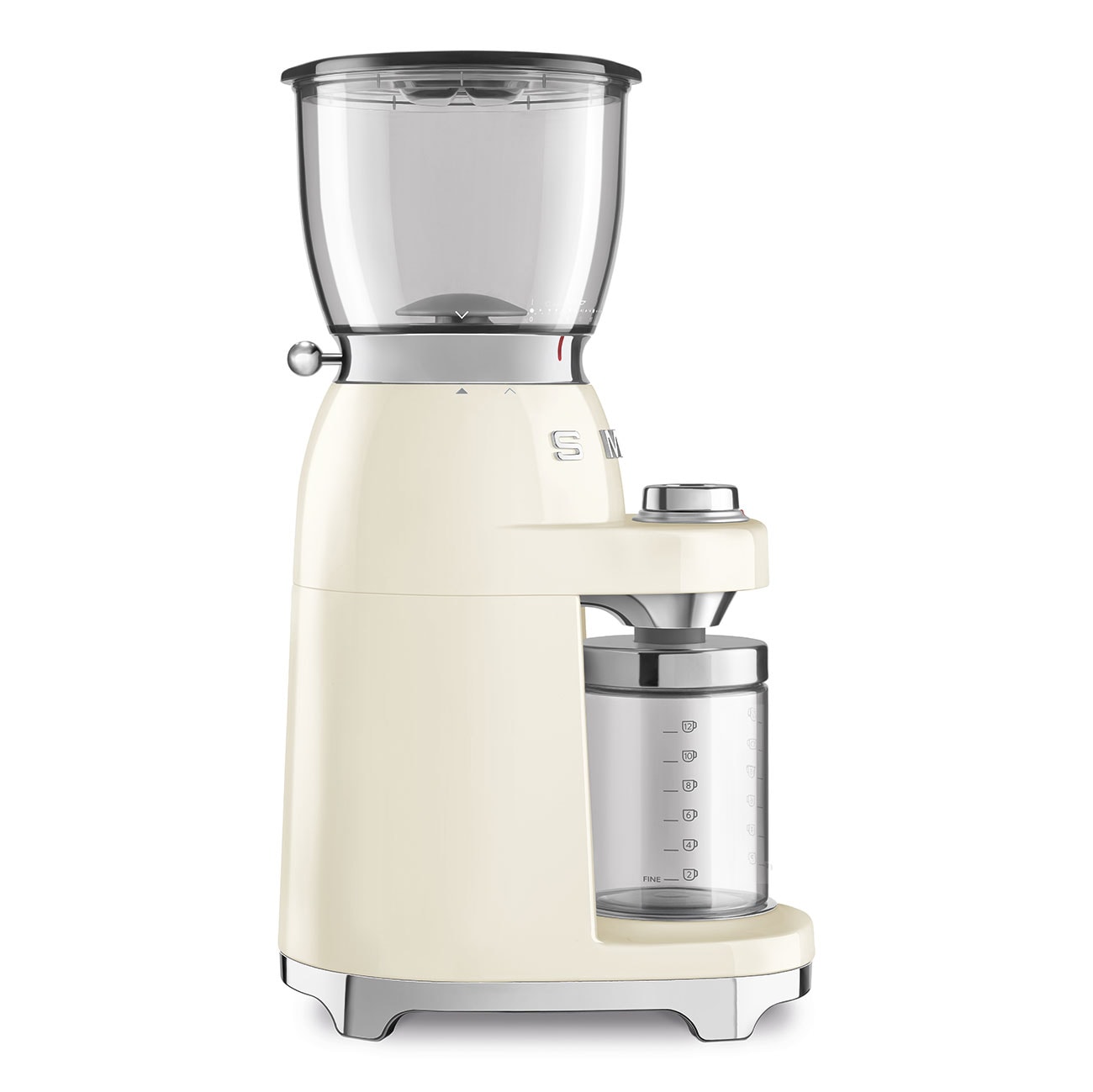 SMEG Kaffeemühle creme 50's Style elektrisch
