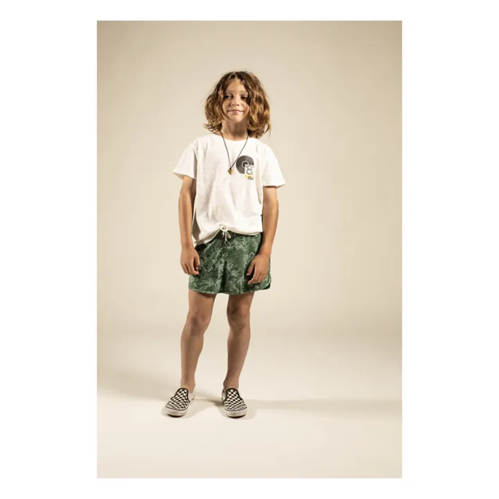 Sunchild Short de Bain Bahia Fleur | Vert kaki